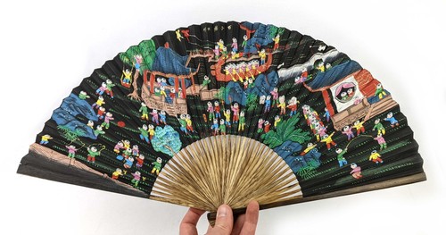 Vintage chinese hand painted - vintage,